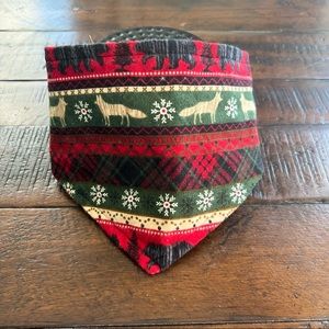 🐾 Reversible Flannel Bandana